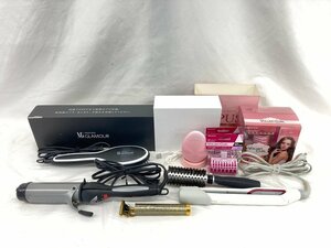 LUMIELINA ヘアアイロン 美顔器 トリマー おまとめ セット【BLAK8019】