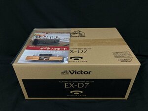 Victor　ビクター　ウッドコーンオーディオ　ミニコンポ　EX-D7　未開封品【BLAP1025】