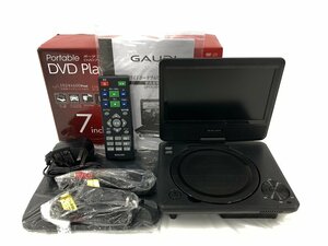 GAUDI ポータブルDVDプレーヤー 7型ワイド液晶 GPD07D1 通電〇【BLASA005】