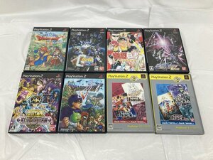 PlayStation2 プレイステーション2 ソフト おまとめセット ドラゴンクエストV 天空の花嫁/幽遊白書/絶対包囲hack 他【BLAV9009】