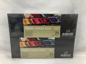 LYRA リラ Water colour Box 24色 レンブラント 2セット おまとめ 【BLAV1020】