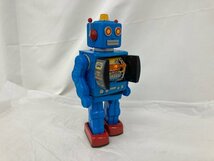 メタルハウス　ブリキ玩具　Start Strider Robot　ブルー　箱入り【BLAYA002】_画像10