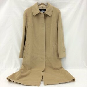 BURBERRY バーバリー　コート　ブラウン　ウール　裏地チェック柄　FN032-878　サイズ38【BKBA5032】