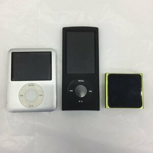 Apple　アップル　iPod　ジャンク　3点おまとめ　A1236　A2317　他　【BKBB7001】