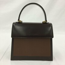 YVES SAINT LAURENT イヴサンローラン ハンドバッグ ブラウン KS3690 BH55【BLAB3007】_画像1