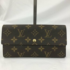 LOUIS VUITTON ルイヴィトン 財布 モノグラム ポルトフォイユ サラ M61734/MB1025【BLAD9051】