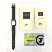 RAYMONDWEIL レイモンドウェル　腕時計　ジュネーブ　5854 X029210　18KGOLD　リューズ〇　不動【BLAE3046】_画像10