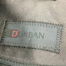 ダーバン DURBAN　レザーコート　メンズ　羊革　W260741　サイズL【BLAK5074】_画像4