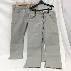 Levi's リーバイス ジーパン 501 93 ストレート グレー W32 L32 2点セット【BLAL5049】