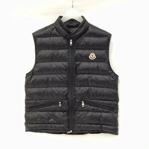 MONCLER　モンクレール　ダウンベスト　サイズ2　黒　ハンガー付き【BLAN5025】