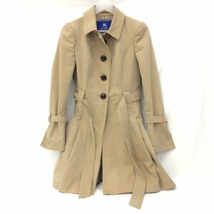 BURBERRY BLUE LABEL　バーバリーブルーレーベル　トレンチコート　サイズ38　ベージュ【BLAN5047】