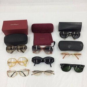 Christian Dior/GUCCI/Ray-Ban/Salvatore Ferragamo/CHANEL/FENDI サングラス 眼鏡 おまとめ【BLAR9063】