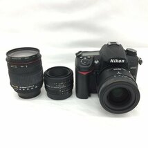 Nikon ニコン D7000 デジタル一眼 / レンズ3 おまとめ セット【BLAU8013】_画像1