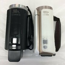 デジタルビデオカメラ まとめ セット SONY HDR-CX535 / Panasonic HC-W580M【BLAW8018】_画像3