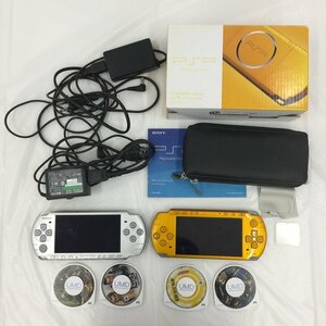 SONY ソニー PSP PSP-3000 2台 / ゲームソフト おまとめ セット 【BLAW5031】