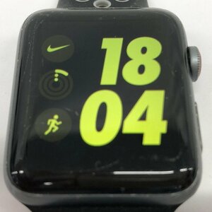 Apple Watch Series 3 Nike+ (GPS + Cellular) 42mm ALUMINUM A1891 通電〇 ペアリング解除済み【BKAZ0046】