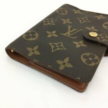 LOUIS VUITTON ルイヴィトン モノグラム アジェンダPM R20005 CA0997 手帳カバー【BKBB0036】_画像3