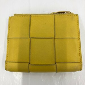 BOTTEGA VENETA ボッテガヴェネタ 財布 イントレチャート 黄色 【BKBB6044】