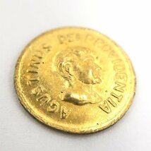 K12 48.23％ メキシコ　アグスティン1世　1822-1823　金貨　総重量0.4g【BKBC6025】_画像3