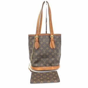 LOUIS VUITTON ルイヴィトン モノグラム バケットPM AR0937 バッグ【BKBB2006】