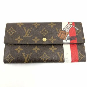 LOUIS VUITTON ルイ・ヴィトン モノグラム・グルーム ポルトフォイユ・サラ ベルボーイ ルージュ M60034/CT1006【BLAA5029】