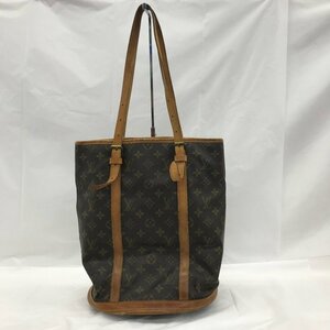 LOUIS VUITTON ルイヴィトン モノグラム バケットGM M42236 トートバッグ【BLAC4052】