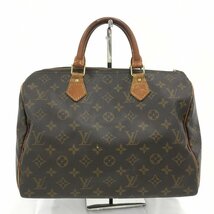 LOUIS VUITTON ルイヴィトン ハンドバッグ モノグラム スピーディ30 M41526/VI1911【BLAD3002】_画像1