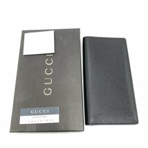 GUCCI グッチ 札入れ 黒 箱付き 030 1502 1530 【BLAD6082】_画像10