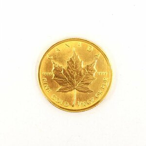 K24IG　カナダ　メイプルリーフ金貨　1/10oz　1997　総重量3.1g【BLAD6026】