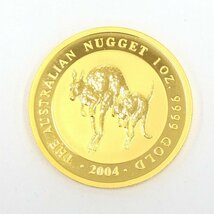K24IG　オーストラリア　カンガルー金貨　1oz　2004　総重量31.1g【BLAD6052】_画像1