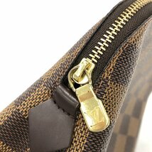 LOUIS VUITTON ルイヴィトン 化粧ポーチ ダミエ ポシェット コスメティックPM N47516/CA0012【BLAG4014】_画像8