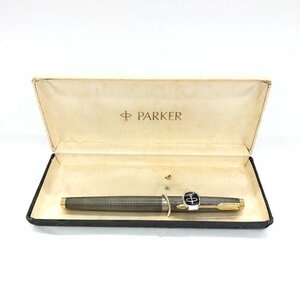 PARKER　パーカー　万年筆　スターリングシルバー　ペン先14K　ケース付き【BLAH4007】