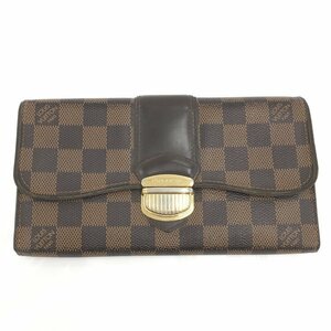 LOUIS VUITTON ルイヴィトン ダミエ ポルトフォイユ・システィナ 長財布 N61747/CA3099【BLAM3060】