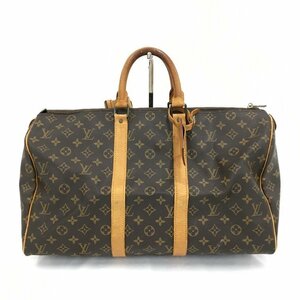 LOUIS VUITTON ルイヴィトン　モノグラム　キーポル45　 M41428/SA851　社外リペアあり【BLAN3006】