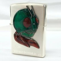 Zippo ジッポー ライター 仮面ライダー 35周年記念 MASKED RIDER 箱付き【BLAN0037】_画像1