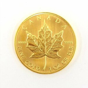 K24IG　カナダ　メイプルリーフ金貨　1oz　1997　総重量31.1g【BLAD6054】
