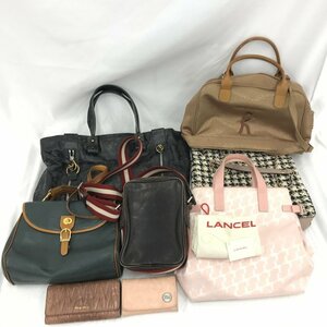 ブランド バッグ おまとめ8点 ハンド トート 財布 バリー/クロエ/GUESS 他【BLAQ7032】