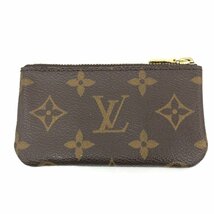 LOUIS VUITTON ルイヴィトン モノグラム ポシェット クレ M62650/CA0024 コインケース【BLAQ6041】_画像2