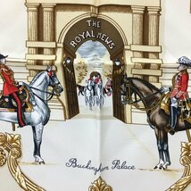 HERMES エルメス カレ90 スカーフ シルク THE ROYAL MEWS 英国王室の馬小屋【BLAS5025】_画像5