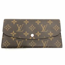 Louis Vuitton　ルイヴィトン　財布　モノグラム　ポルトフォイユ・エミリー　M60697/CA1100【BLAS6017】_画像1