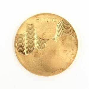 K18　金メダル　EXPO70　日本万国博覧会　750刻印　総重量13.4g【BLAT6006】