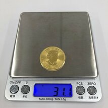 K24 純金 メイプルリーフ金貨 1オンス 31.1g【BLAT3060】_画像9