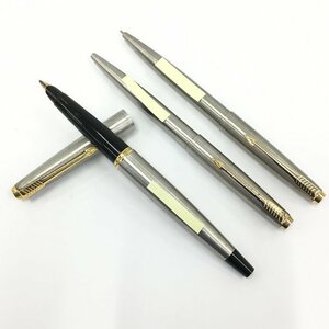 ケース付き!! PARKER パーカー 万年筆45 ボールペン シャープペン セット　【BLAW5050】