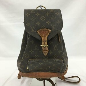 LOUIS VUITTON モノグラム モンスリ MM M51136/SP0081 ルイヴィトン リュックサック バッグ キャンバス【BLAY3022】