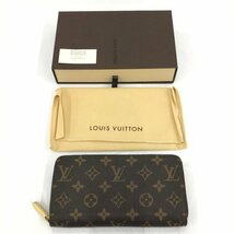 LOUIS VUITTON ルイヴィトン モノグラム ジッピー・ウォレット M42616/CA5100 長財布 箱付き【BLAY2030】_画像2