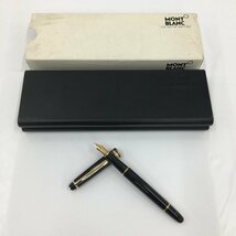 MONTBLANC MEISTERSTUCK モンブラン マイスターシュテュック 万年筆 4810ペン先F 14K 刻印有【BLAY3098】_画像2