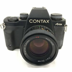 CONTAX コンタックス Aria フィルム一眼レフ/ レンズ Carl Zeiss Planar 50mm F1.4【BLAY8016】