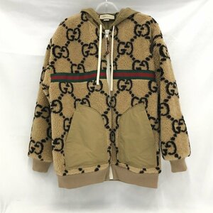 GUCCI　グッチ　マキシGG　ウールジップアップ　716387　サイズS　タグ付き【BLBA2032】