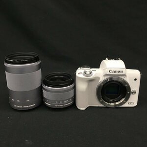 Canon キヤノン EOS Kiss M2 EF-M15-45 IS STM レンズキット デジタル一眼 箱付【BLAY8072】