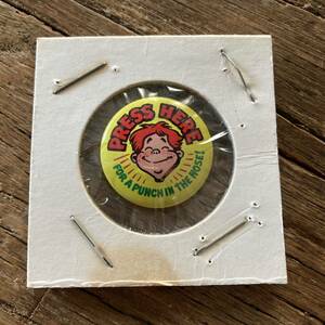 60's ヴィンテージ　vintage 缶バッジ　デッドストック　アメコミ　ヒッピー　zap comix ロバートクラム